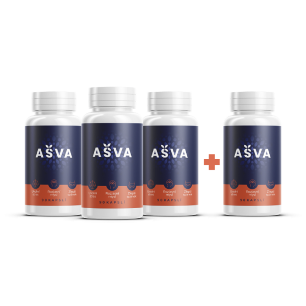 AŠVA® — 3 + 1 balenia ZDARMA