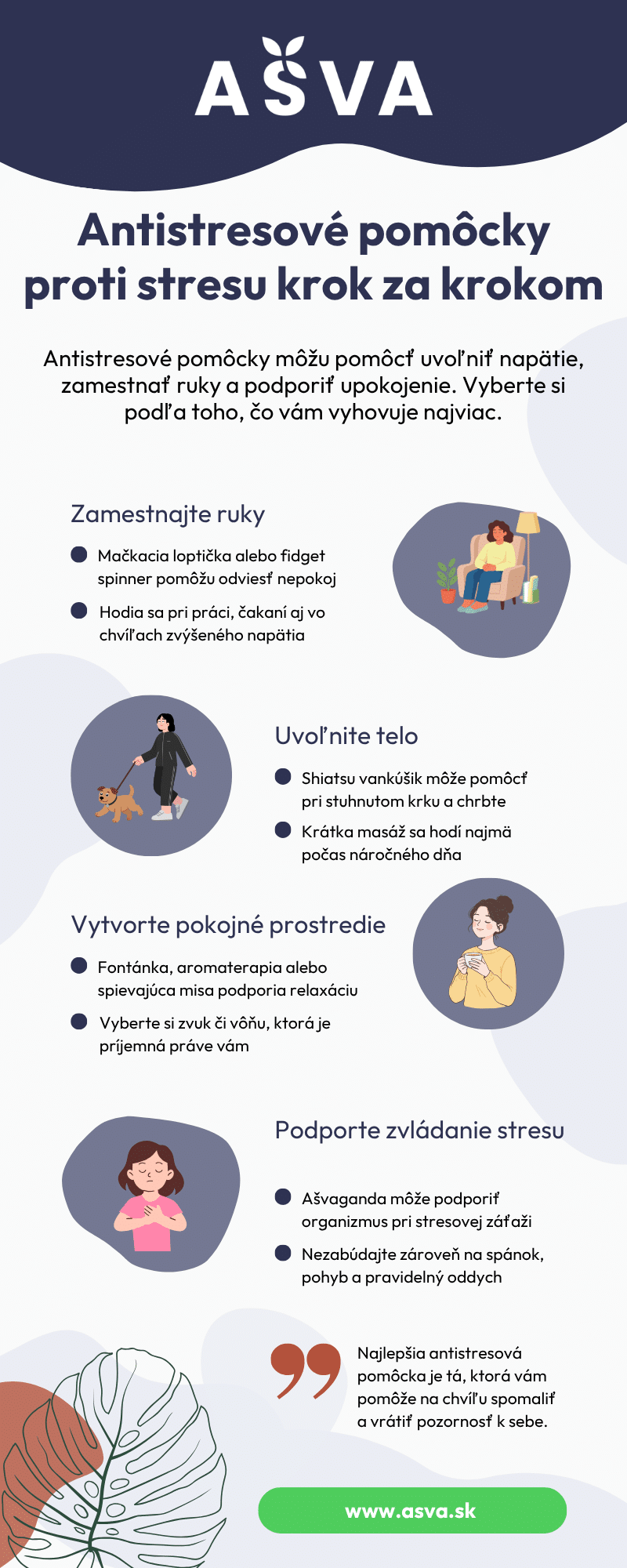 Infografika: Aké antistresové pomôcky vyskúšať